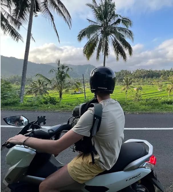 Bali Scooter Rental Scenery